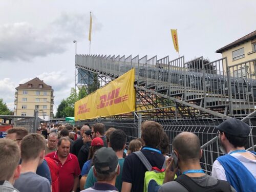 Swiss E-Prix 2019 in Bern im Rollstuhl